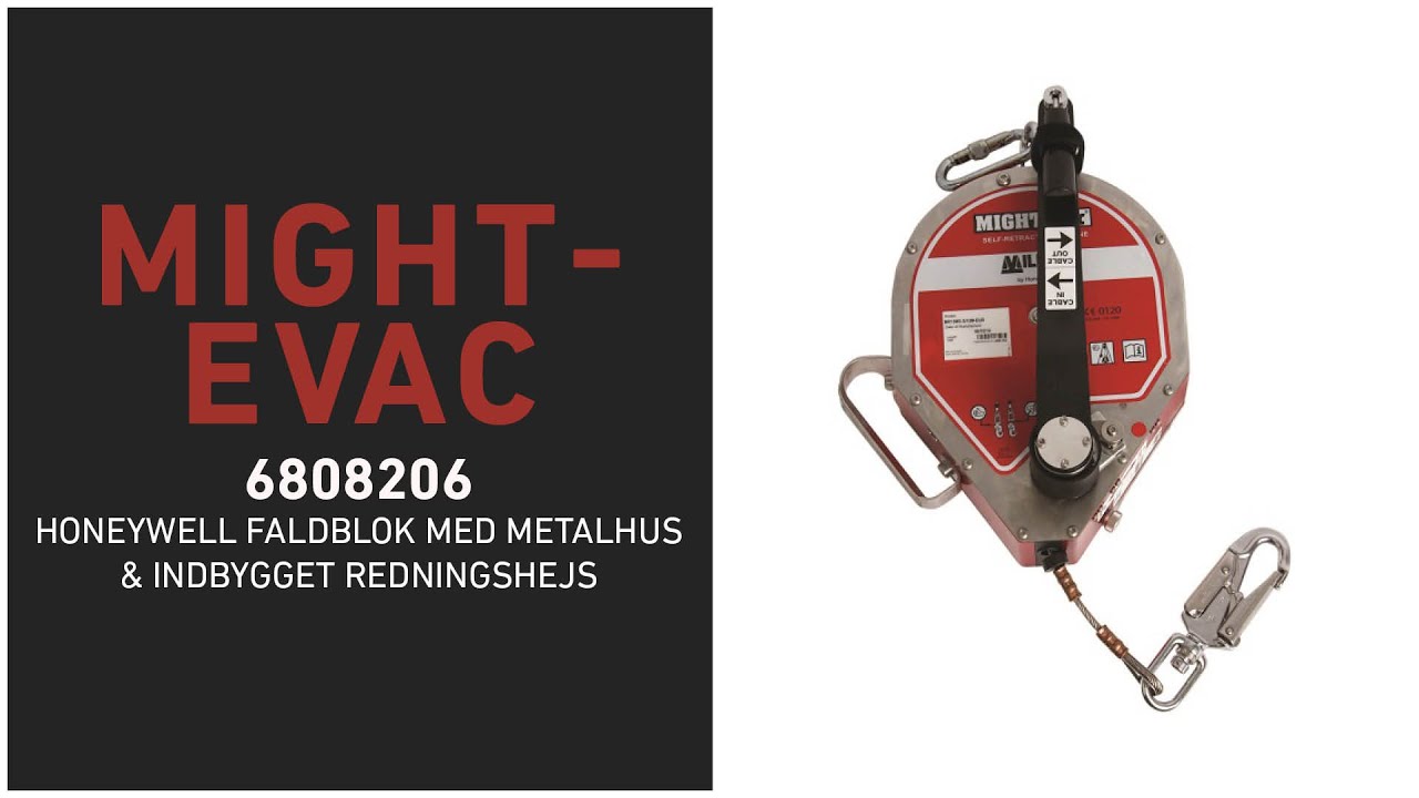 Honeywell MightEvac Faldblok med Redningshejs