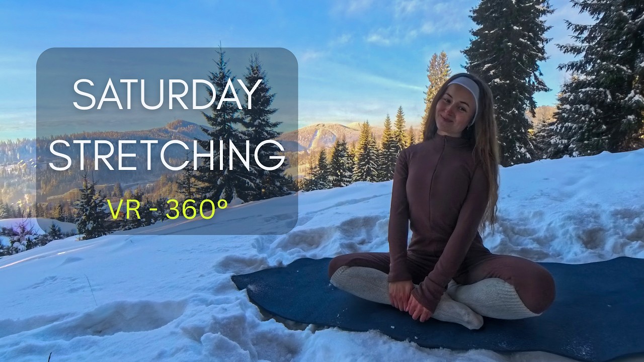 VR SATURDAY: Full Body Stretching Virtual Reality Workout – 360° Floor Flexibility |MORNING PERSON|