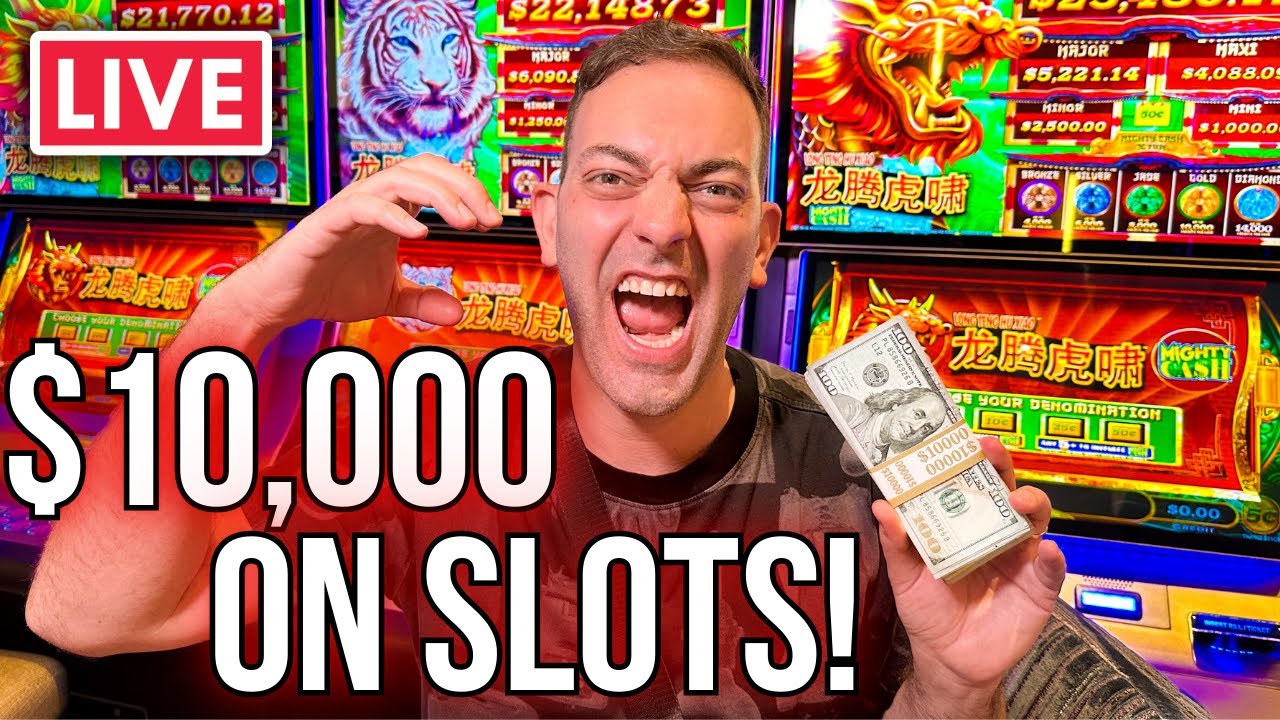 🔴 Roaring $10,000 Live in Casino!