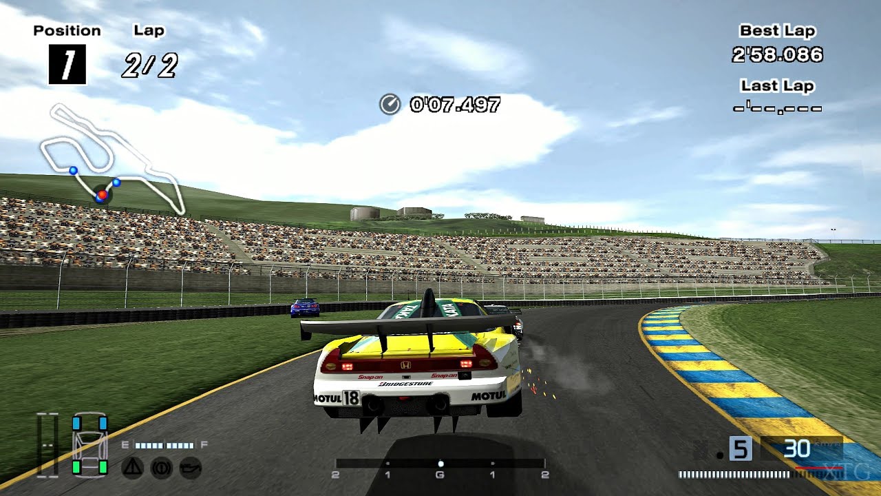 [#1559] Gran Turismo 4 - Infineon Track (TT version) PS2 Gameplay HD