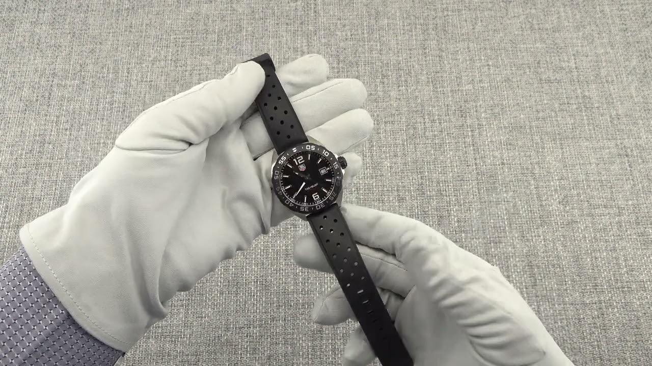 TAG Heuer Formula 1 Black Dial WAZ1110.FT8023 | Unboxing | GIULIAN WATCHES AND JEWELLERY