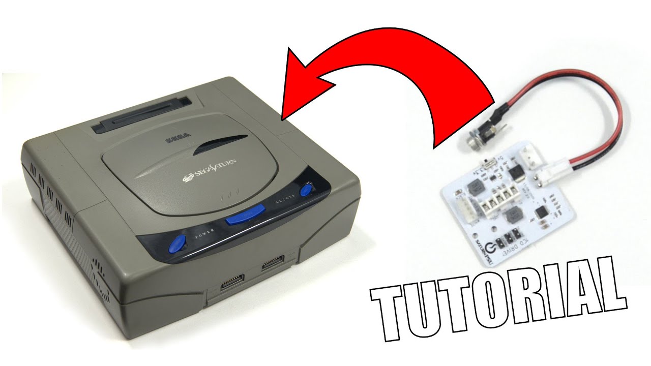Cambiando la fuente de alimentación de la Sega Saturn por una Pico PSU