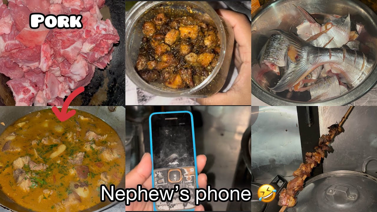 Made chicken achar /Devwan’s new phone 🤣@Meghachowtang 
