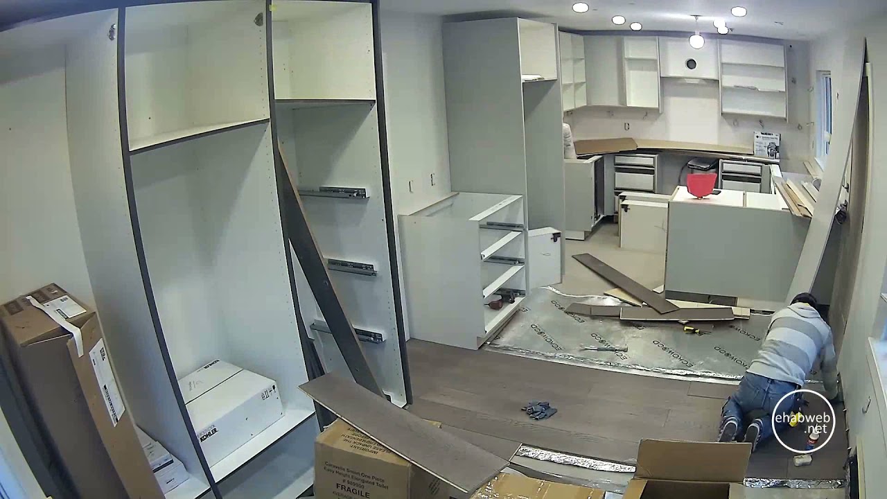 Kitchen Renovation Time Lapse - 5 Months in 4 Minutes - 1000x