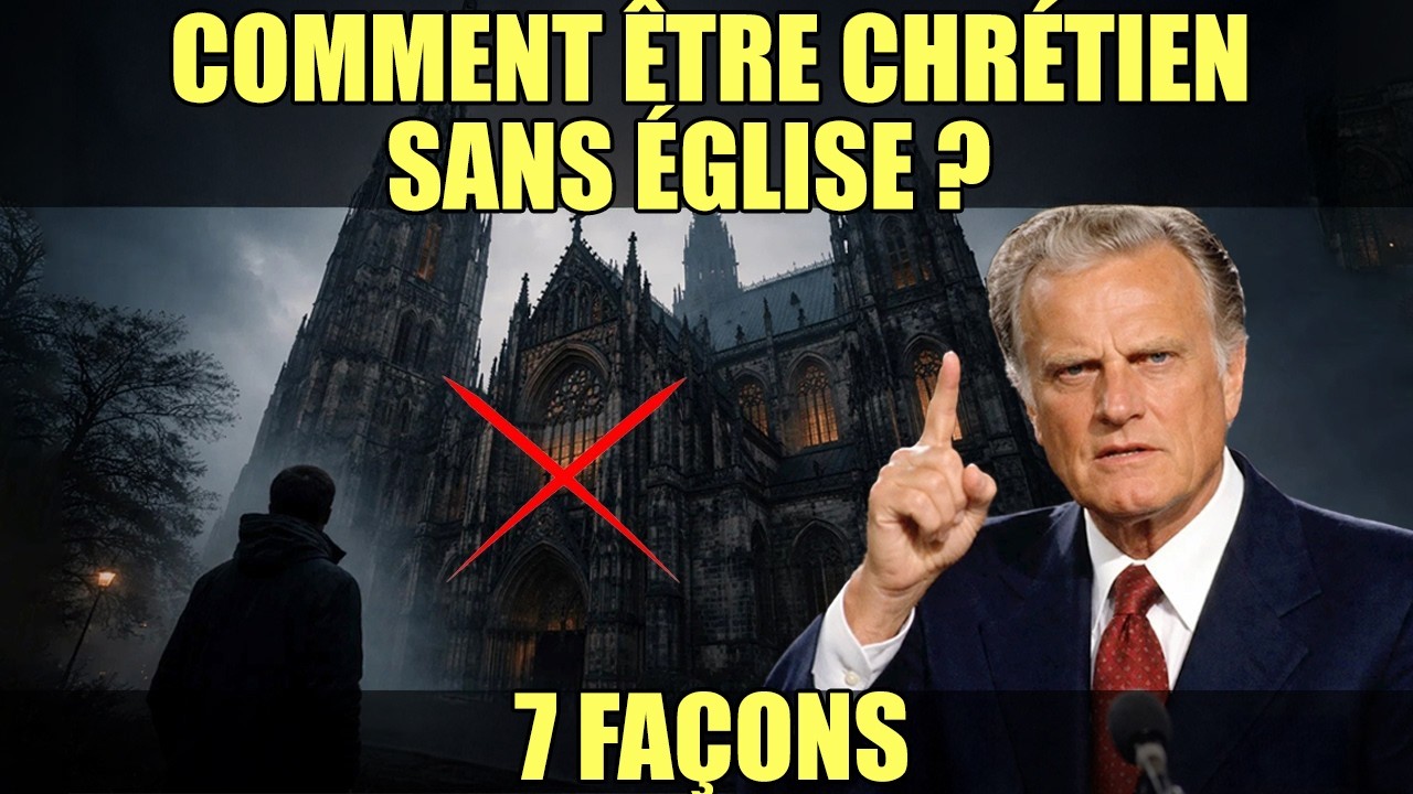 7 Façons de Vivre sa foi Chrétienne SANS Aller à l'église, Selon la Bible | Billy Graham