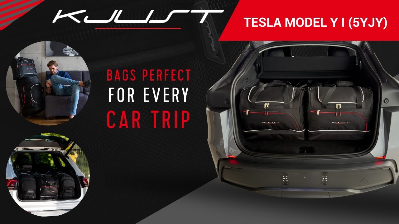 TESLA MODEL Y I (5YJY) KJUST TRUNK BAGS - PERFECTLY DESIGNED FOR YOUR VEHICLE 🚗  ID:5902641163104