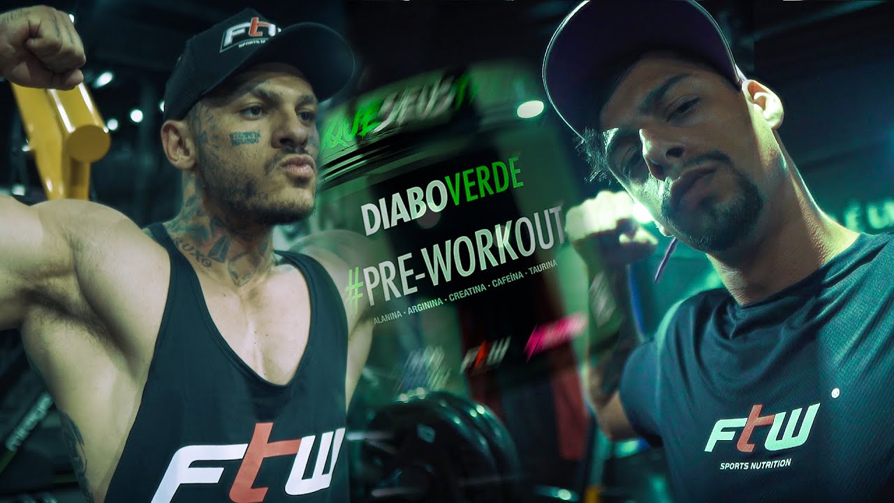 DIABO VERDE É O PRÉ TREINO - CHAPA MC - DJ SMOKE