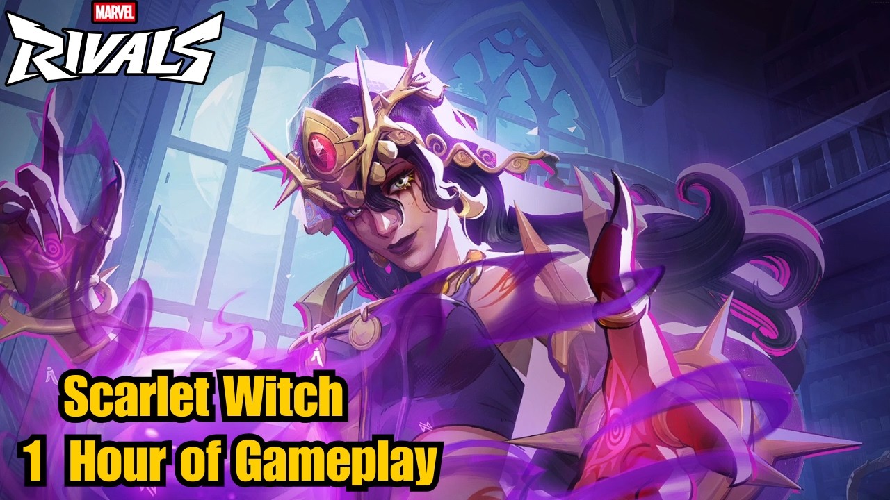 Scarlet Witch Twisted Conjurer 1 Hour of Gameplay | Marvel Rivals | Season 6.5