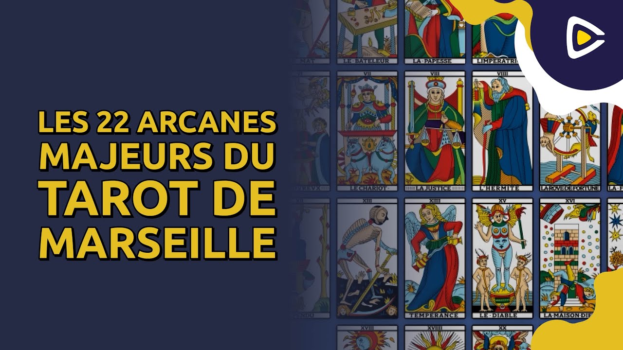 Les  Arcanes Majeurs du Tarot de Marseille