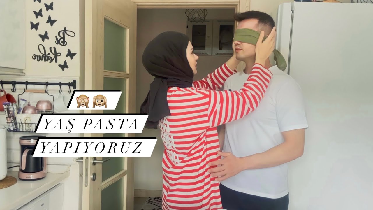 Mesut görmüyor ,ben duymuyorum ,yaş pasta yapıyoruz 🎂