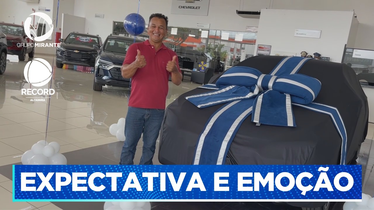 SORTEIO DO ONIX MOBILIZOU COMÉRCIO E CLIENTES EM ATM E REGIÃO | Record Altamira - Grupo Mirante