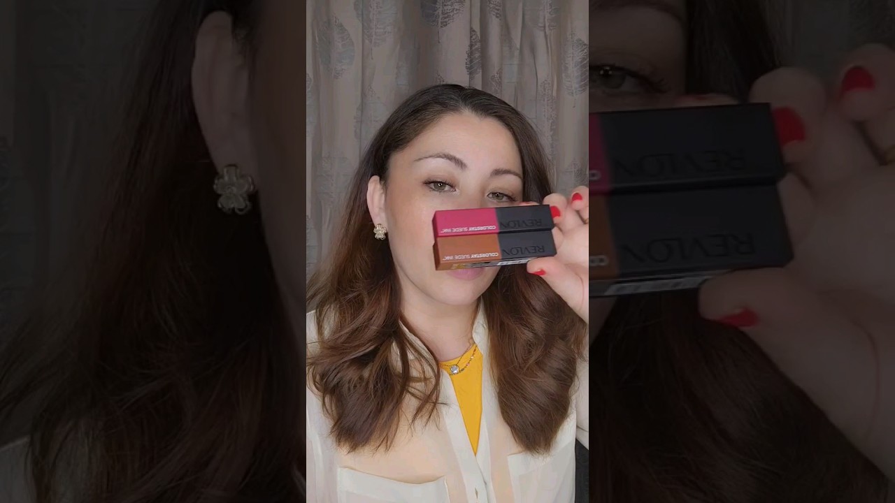 Revlon colorstay suede Ink  in pure talent and type A #lipstick #labiales