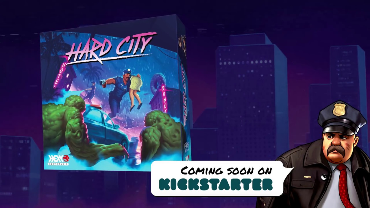 Hard City - gra planszowa
