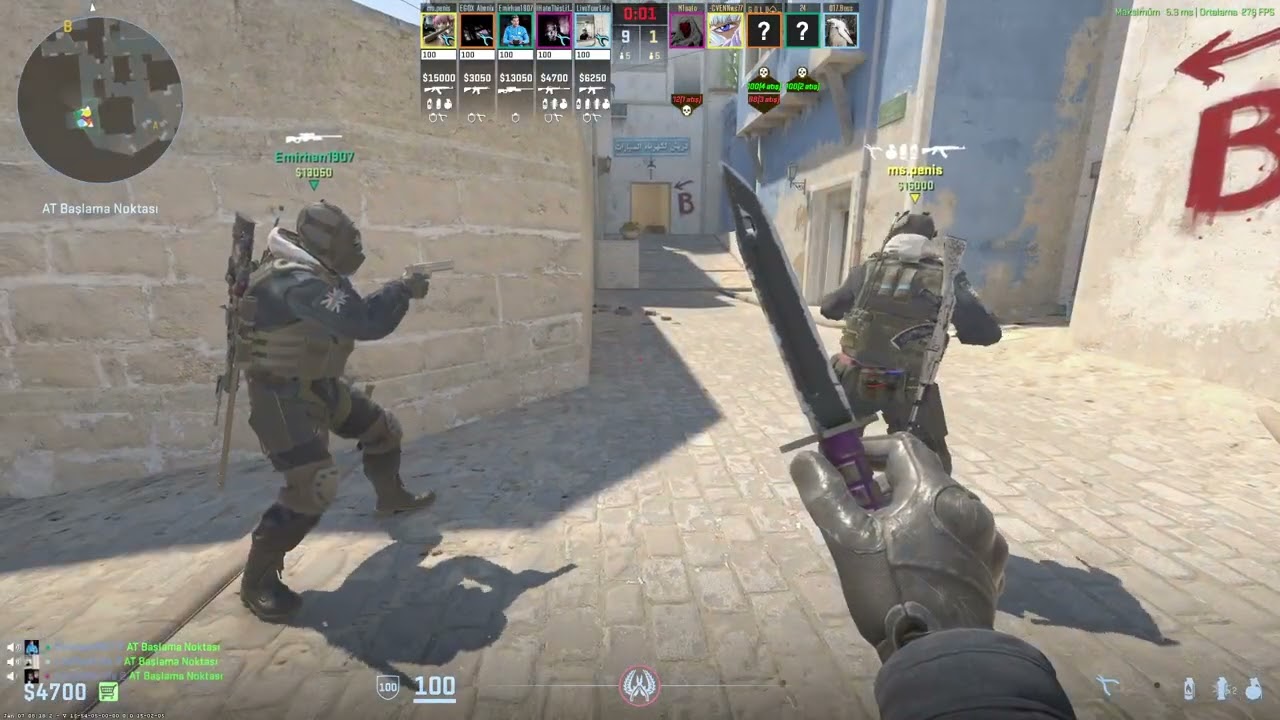 CS2 Rekabetci Mirage 3