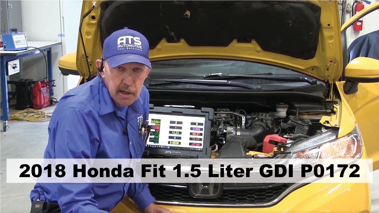 2018 Honda Fit 1.5 Liter GDI P0172