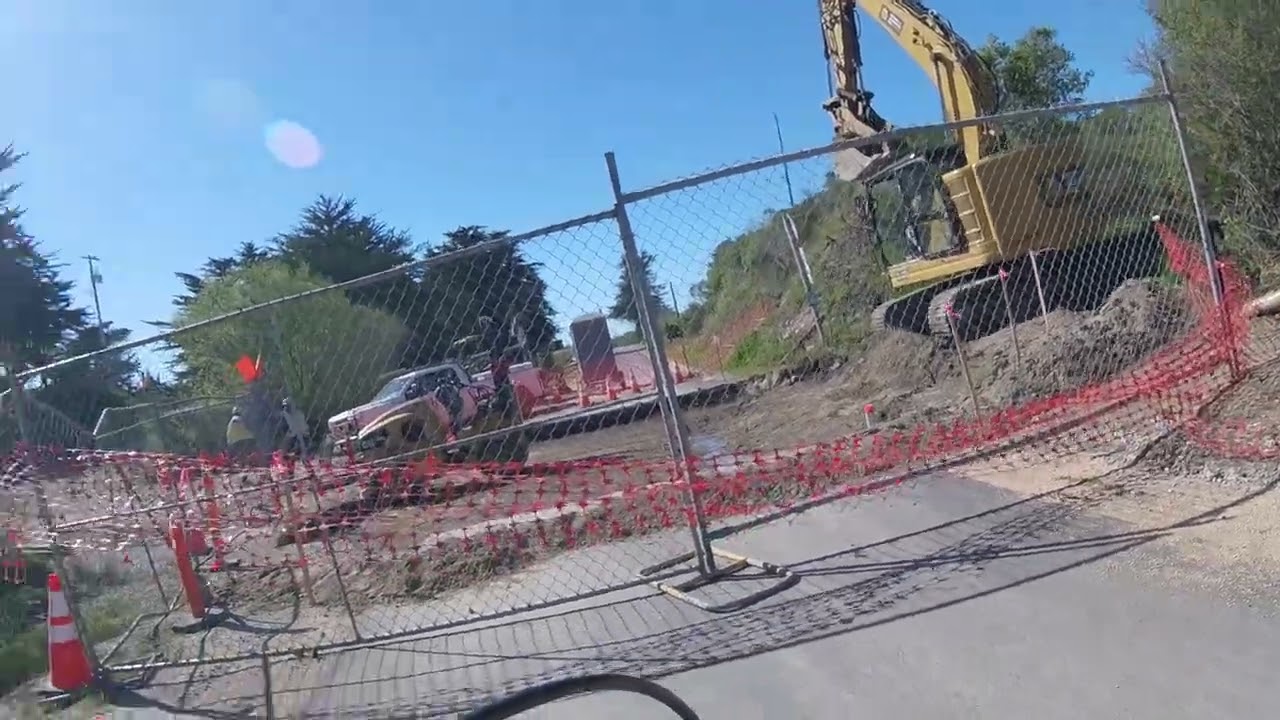 03|04| 2026 JERRY & FRANK RUNS INTO TODAY THEY WORK ON THE DAVEPORT Rail trail at MP 23.96 Video 1