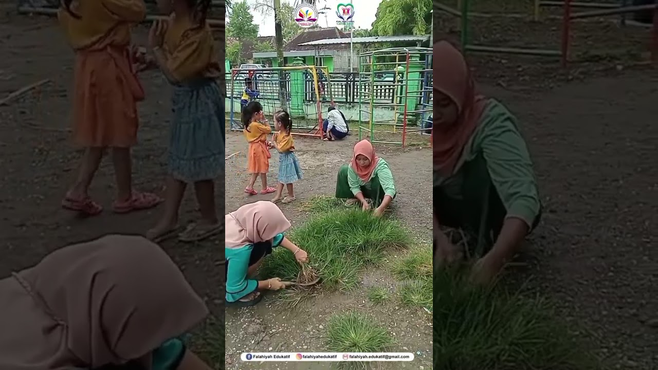 ❤️Bersih Sehat Lingkungan Falahiyah, Menyongsong Datangnya Bulan Suci Ramadhan. Good job ma🤝🌹🥰✨