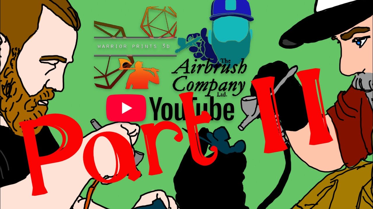The Airbrush Company presents; Back to basics with Ross. Part 2!
