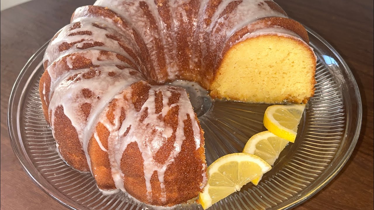 Southern Lemon Pound Cake - How To Make Semi-Homemade Lemon Pound Cake Using a Box Cake Mix
