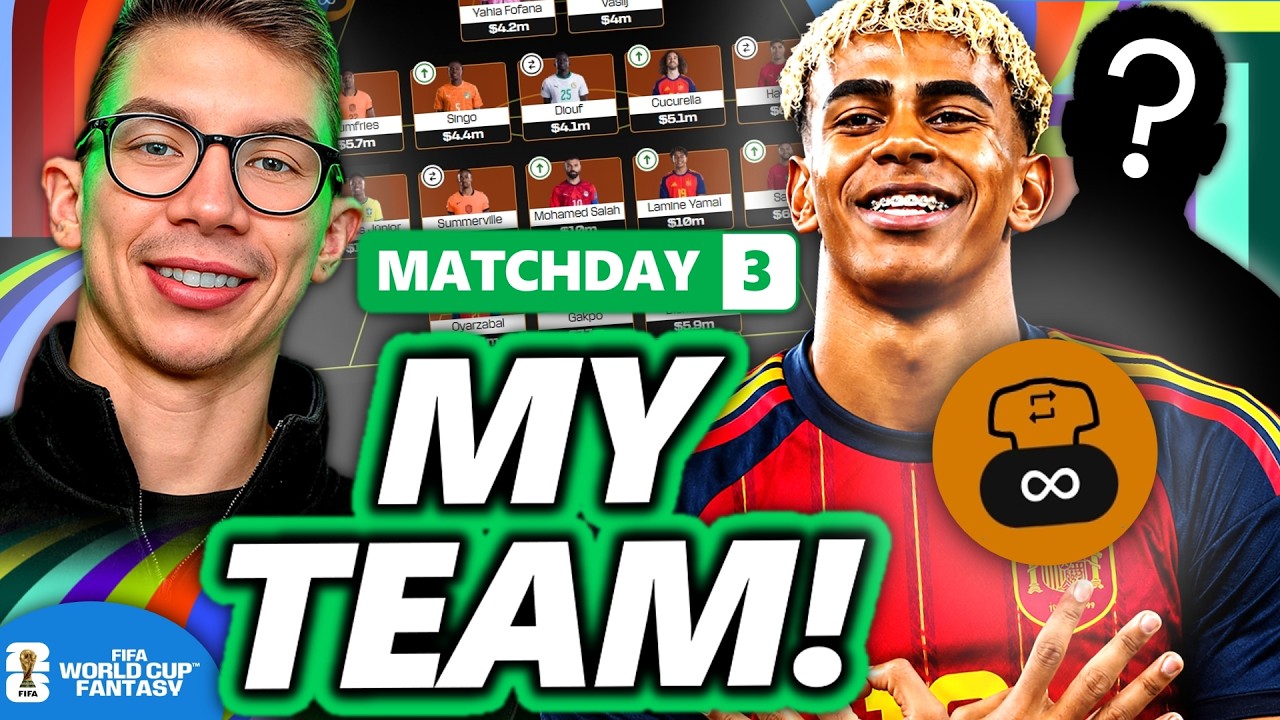 ВАЙЛД-КАРД АКТИВИРОВАН! МОЯ КОМАНДА НА 3-Й ТУР FIFA WORLD CUP FANTASY 2026!