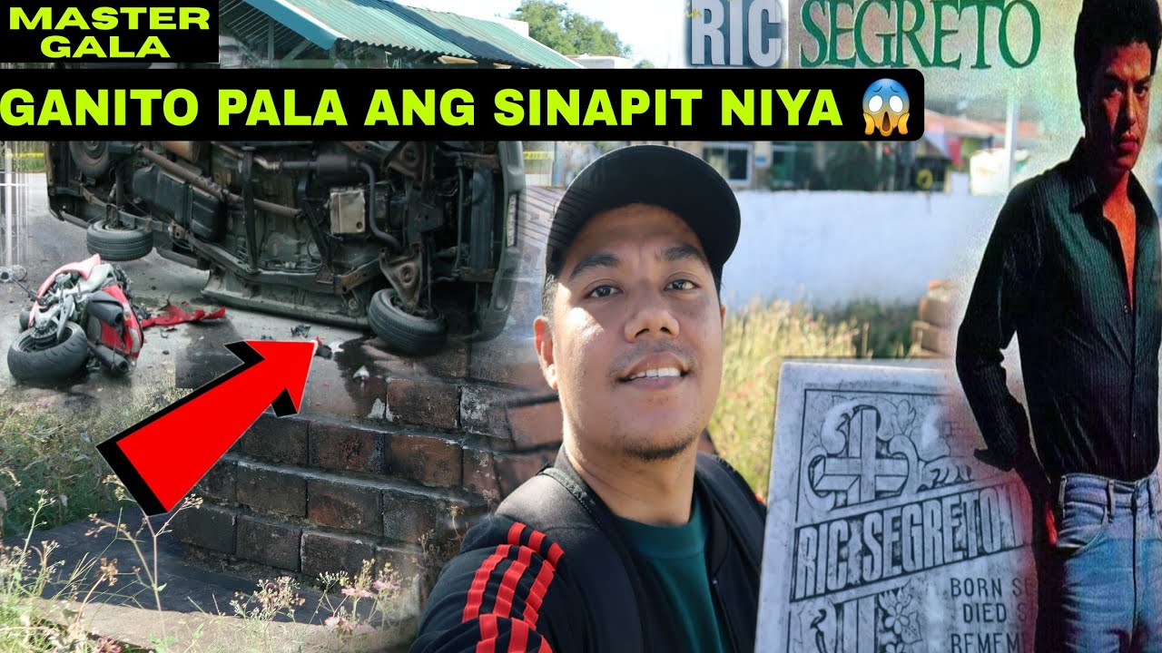 Puntod Ni Ric Segreto, Ganito Ang Sinapit...