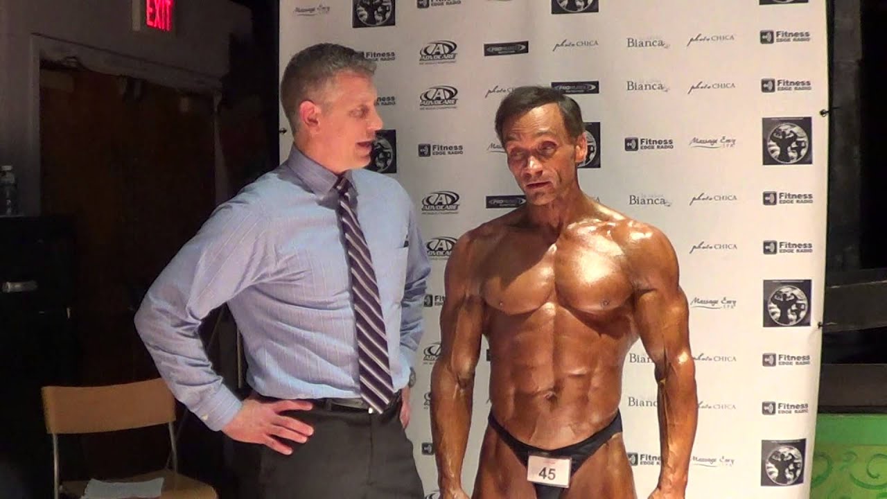 Tim Blaakman wins the overall bodybuilding crown at the INBF Natural USA