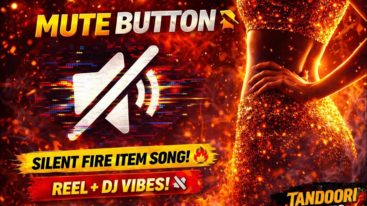 Mute Button 🔇🔥 | Silent Fire Item Song | Reel + DJ Viral | TandooriTunes