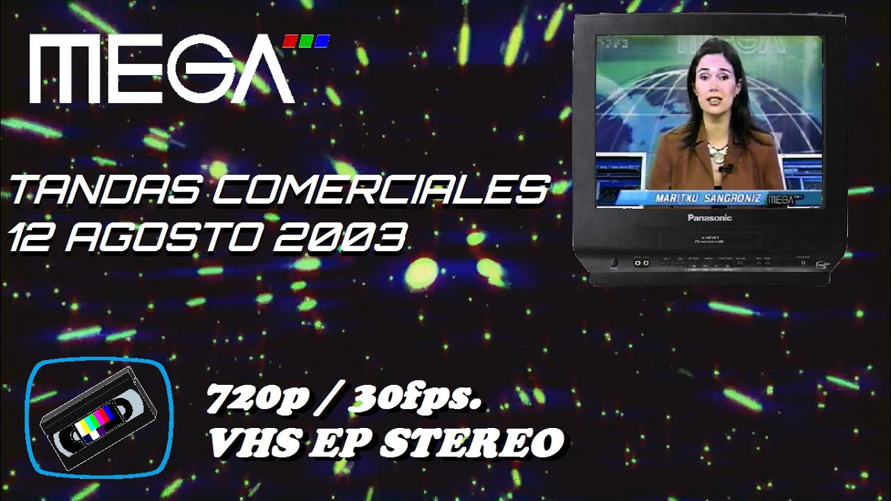 Tandas Comerciales Mega - 12 Agosto 2003