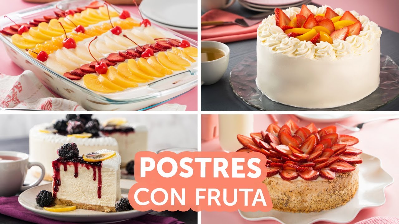 Postres con fruta | Recetas Kiwilimón