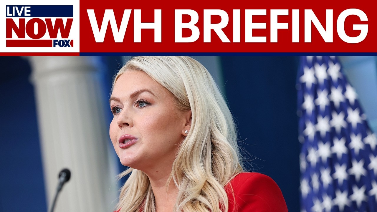 Karoline Leavitt holds briefing amid Iran conflict