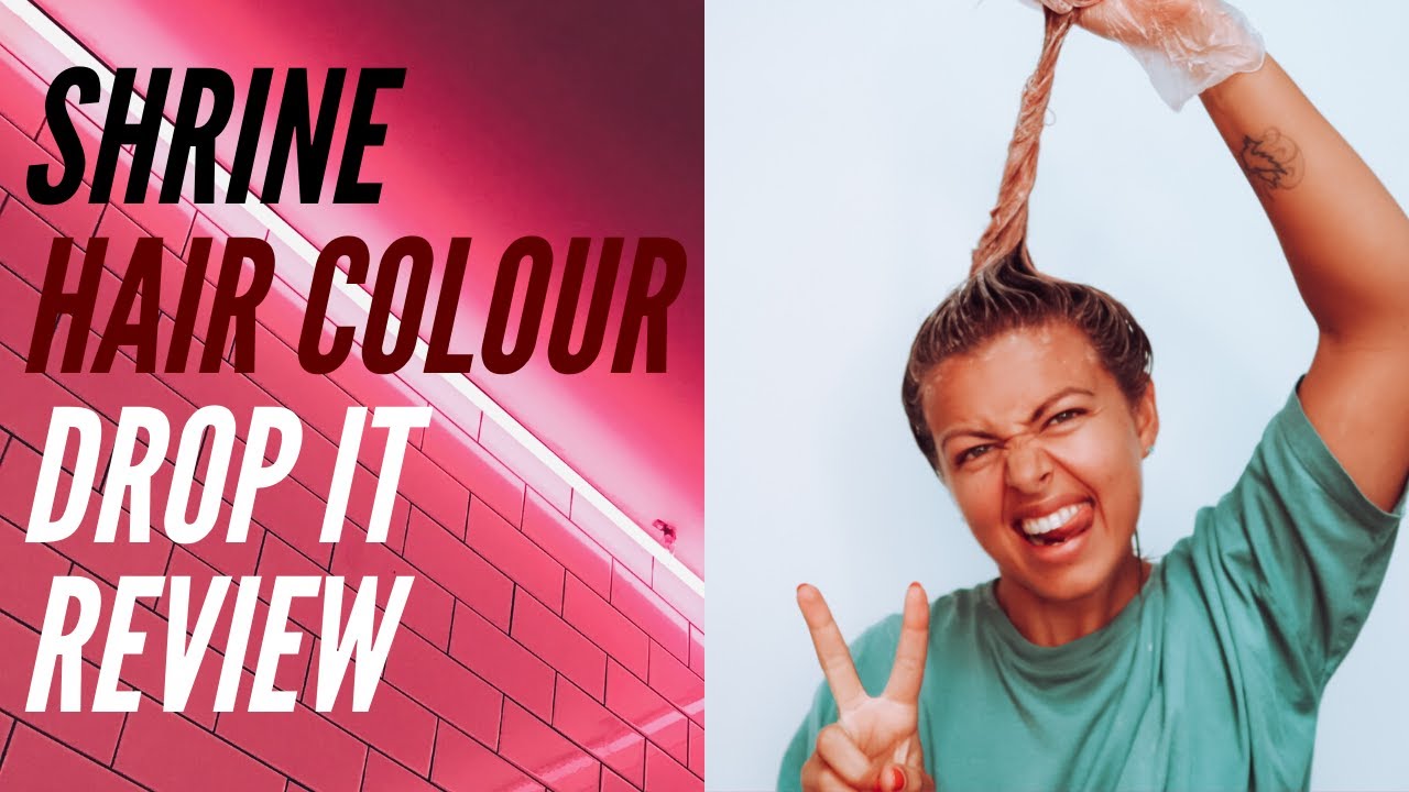 SHRINE DROP IT HAIR COLOUR REVIEW // GYPSY SHRINE // PINK HAIR