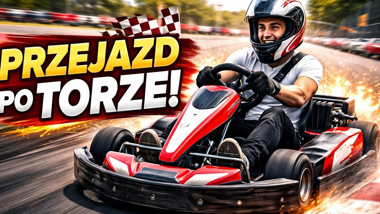 Zabrałem kolegę na pierwsze gokarty w jego życiu 