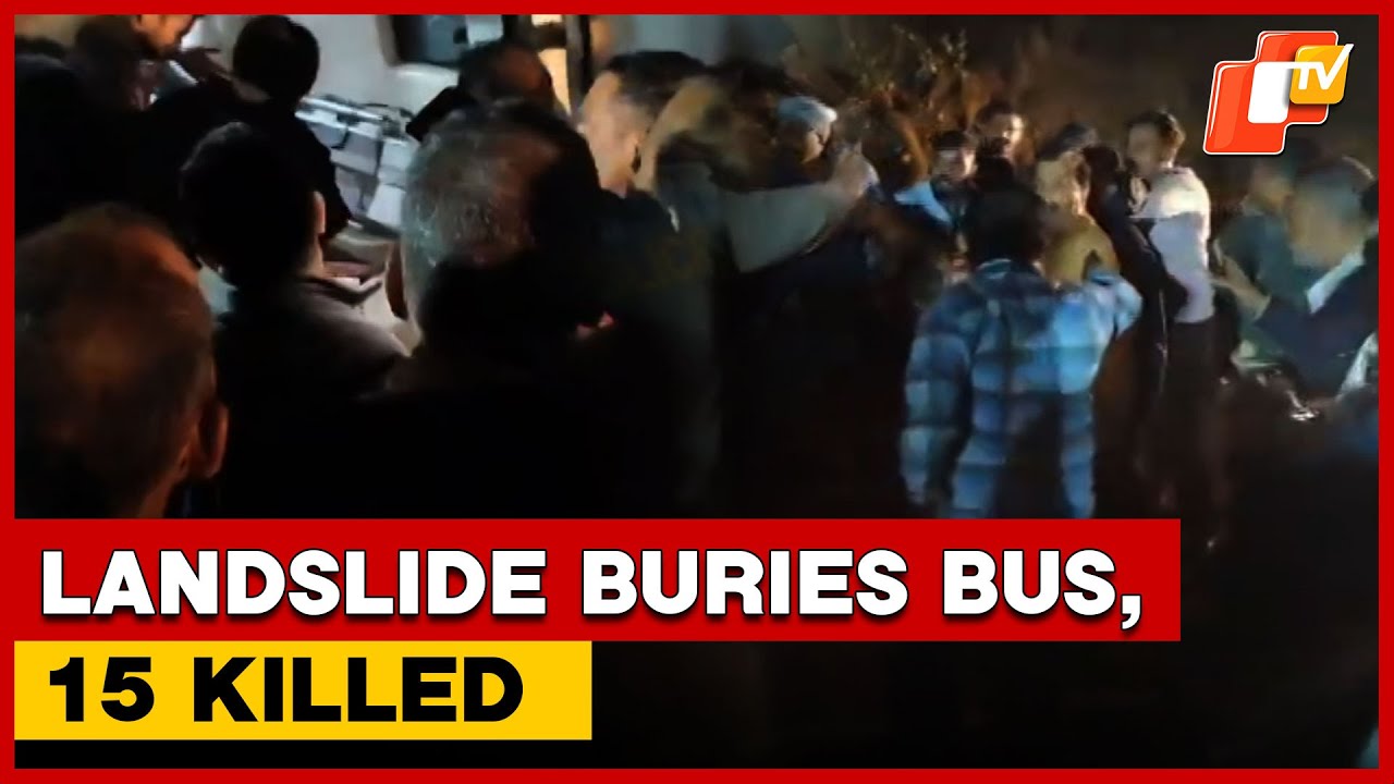15 Dead After Massive Landslide Buries Bus In Himachal&rsquo;s Bilaspur | OTV