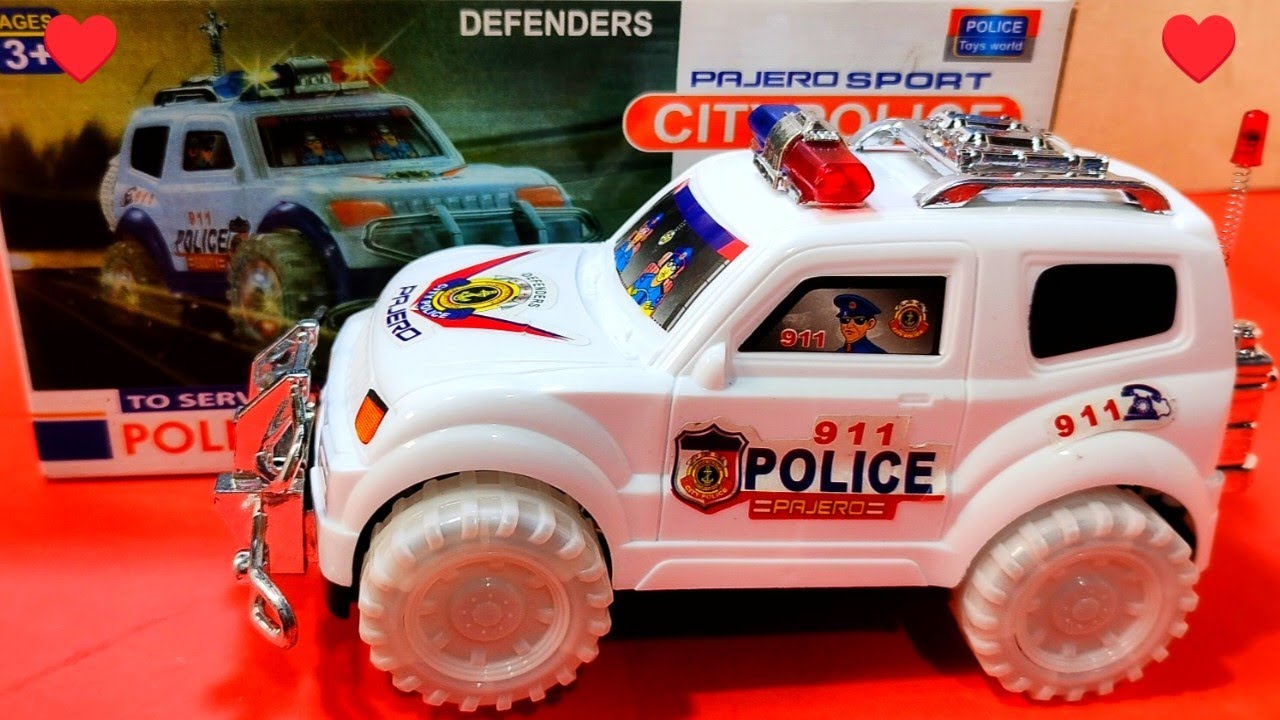 Awesome Police Car Toys with Lights, Sounds and Music - Unboxing and Review