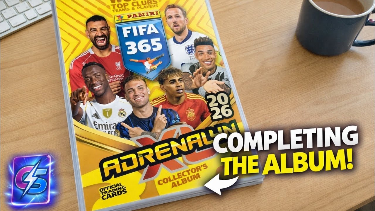 COMPLETING PANINI ADRENALYN 2026 ALBUM