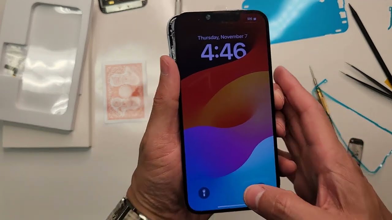 Замена экрана iPhone 14 | Как отремонтировать