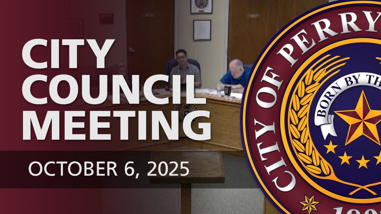 City Council Meeting - October 20, 2025