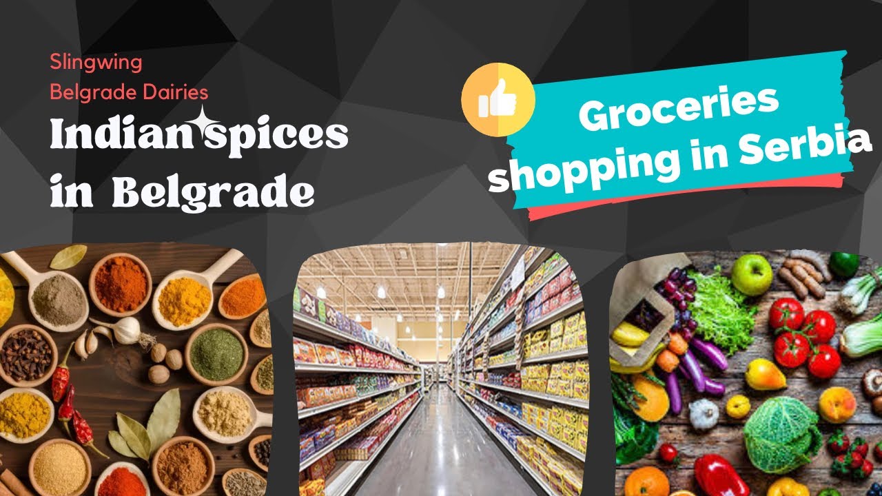 Indian Groceries shopping in Serbia| Groceries price| Shopping vlog| Indian spices in Belgrade