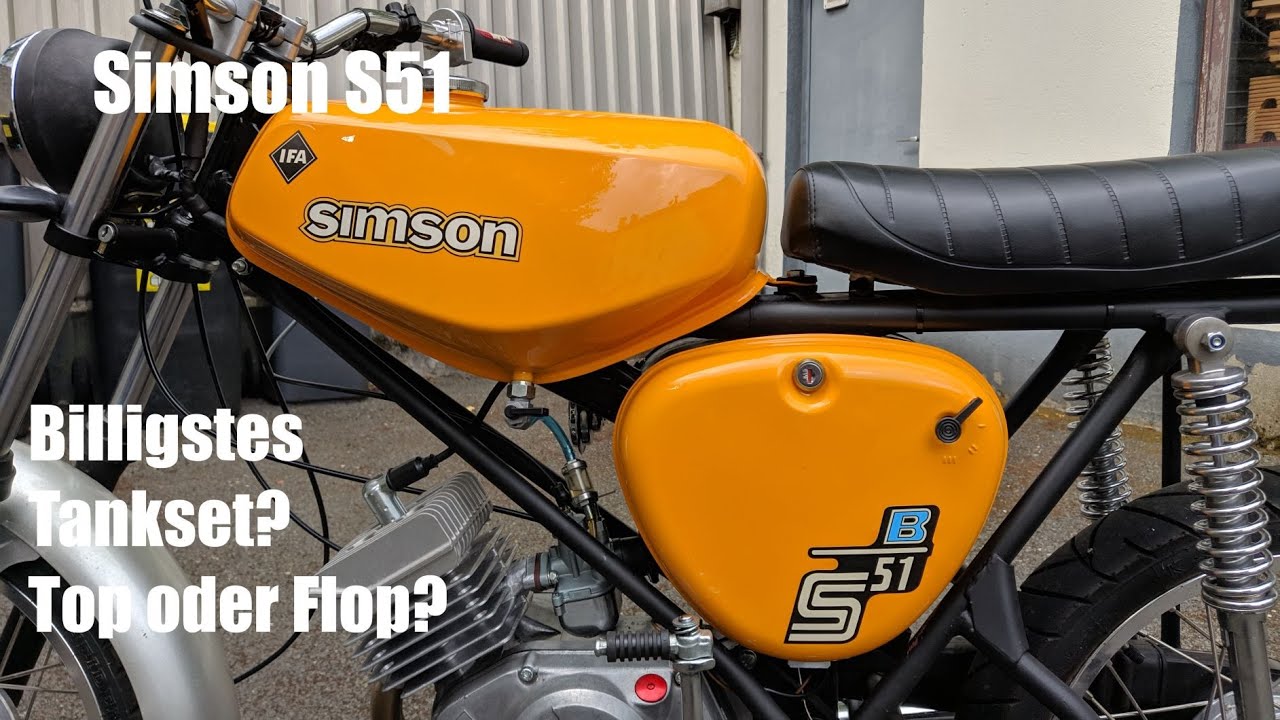 Billigstes Tankset von ZT-Tuning für Simson S51? Top oder Flop?