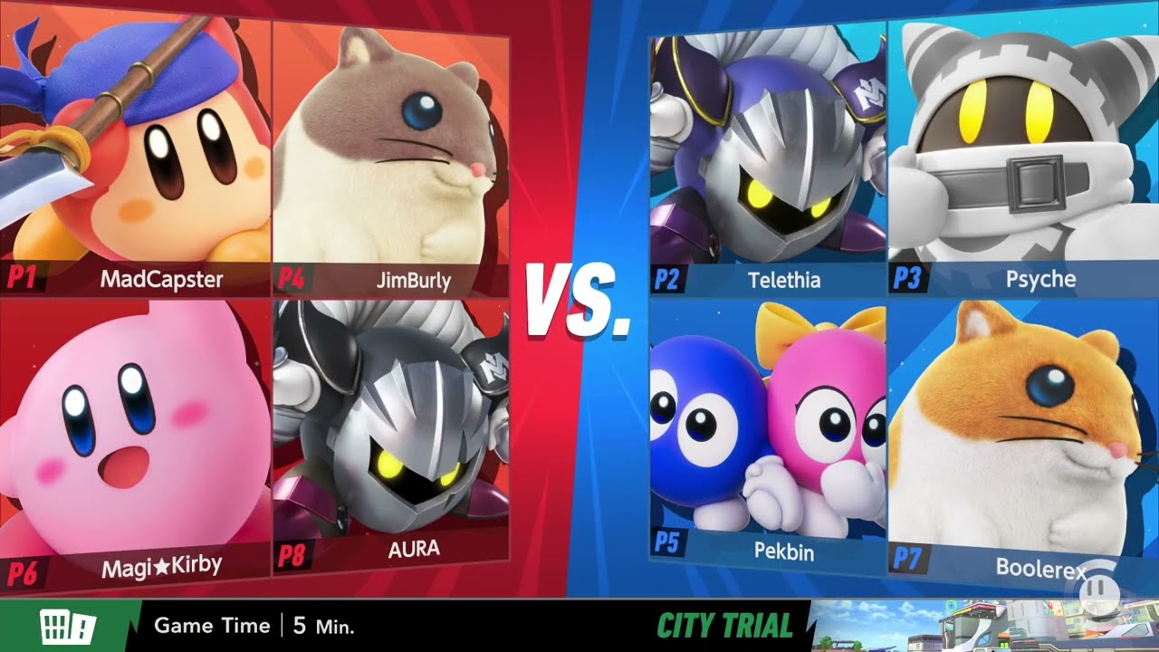 Kirby's Crew Clash Nightmare Enterprises VS Gwain Riders (Boolerex view)