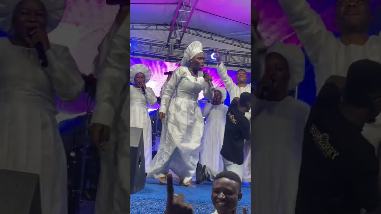 ELECTRIFYING ⚡️PERFORMANCE🔥🔥OF FERANMI GOLDEN ANGEL💃 @cccoshodi1 parish. Praise night. (Full video)