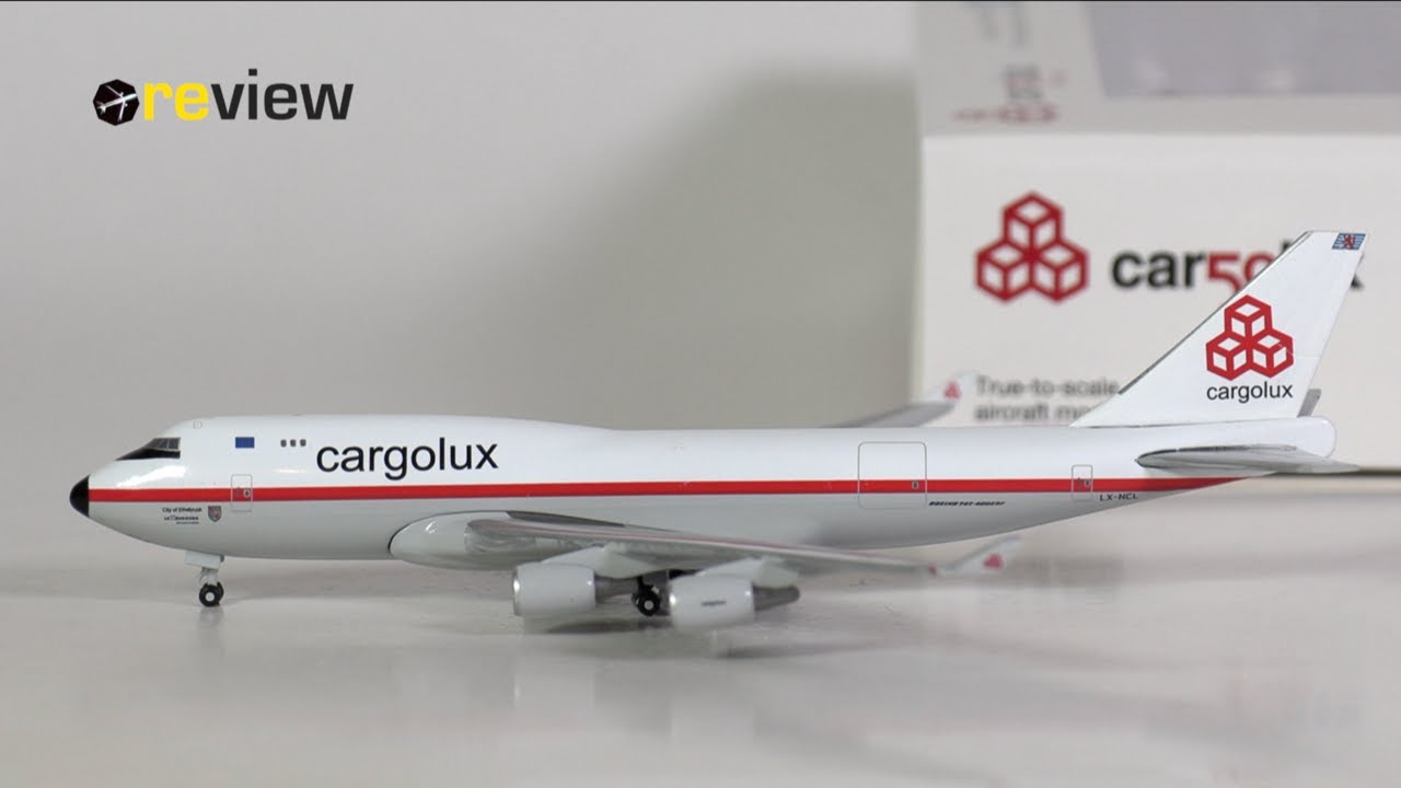Cargolux Boeing 747-400ERF - Retro livery | Review #508