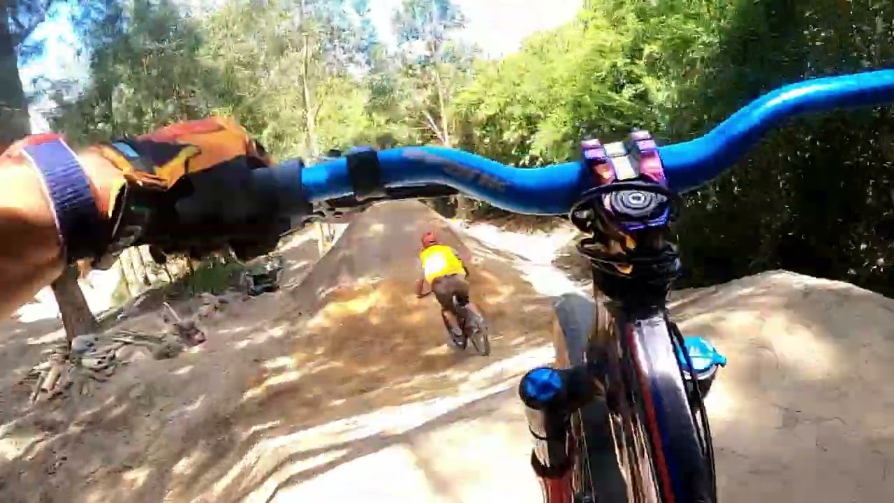 Castle Cove Dirt Jumps - new line opening day