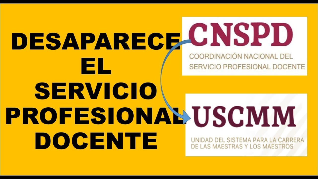 Soy Docente: DESAPARECE EL SERVICIO PROFESIONAL DOCENTE