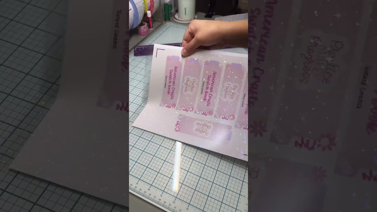 Creating American Crafts Swatch books so you don’t have to 