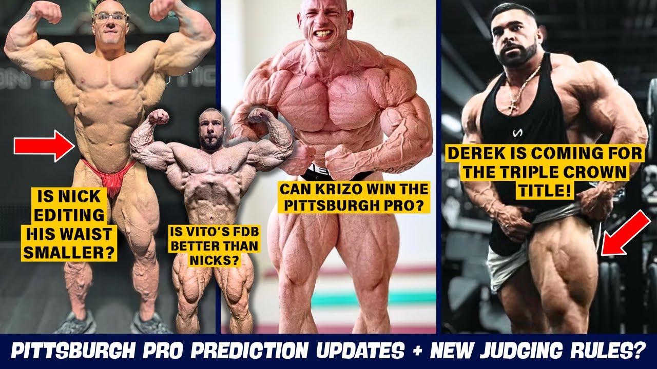 Is Nick Walker Photoshopping His Waist? + Derek Wants The Triple Crown Title + Can Krizo Win?