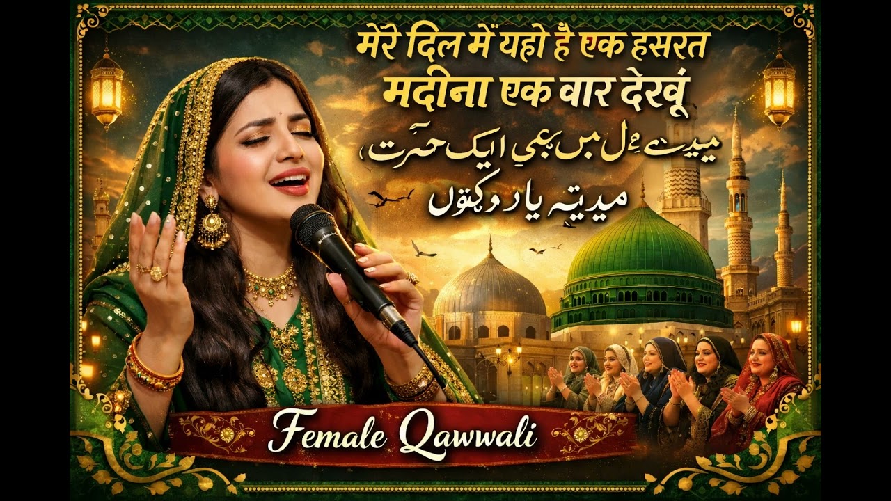 Madeena ek baar dekhun/मदीना एक बार देखूं/مدینہ ایک بار دیکھوں
