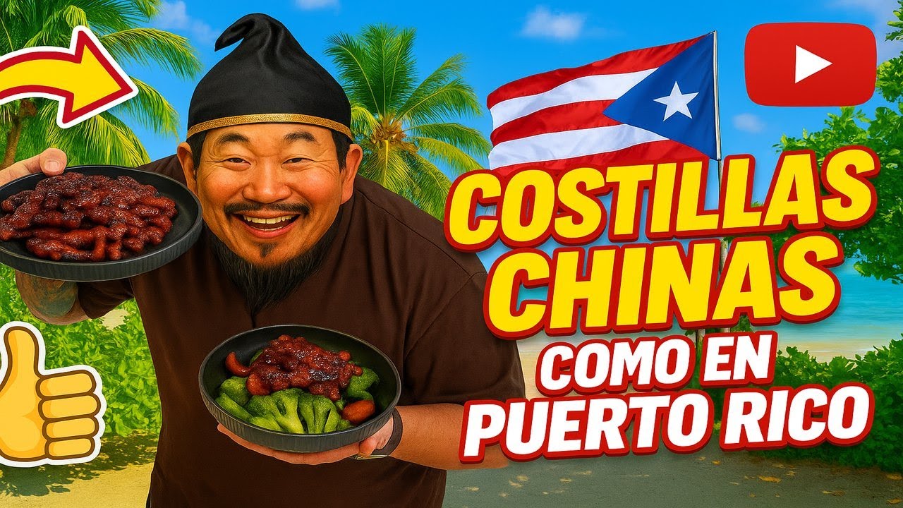 COSTILLAS CHINAS SIN HUESO, ESTILO PUERTO RICO🔥👌💯