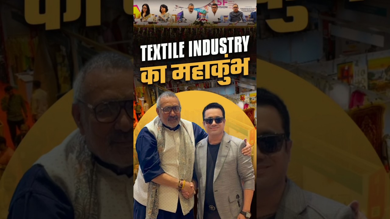 India&rsquo;s largest global textile event at Bharat Mandapam. | Dr Vivek Bindra