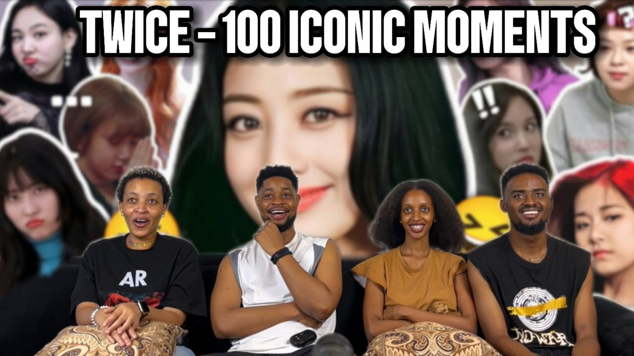 Our Reaction To 100 ICONIC moments in the HISTORY of TWICE